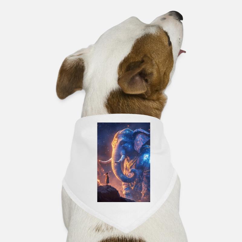 Gardien de l’éléphant céleste Bandana pour chien