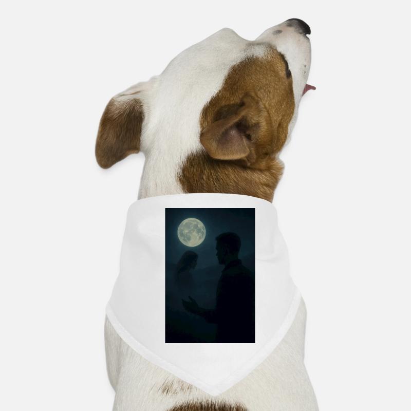 Relation de la Nuit de Lune Bandana pour chien