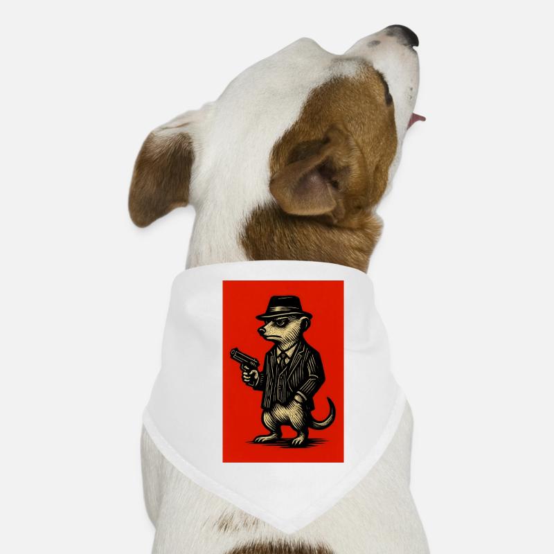Meerkat Comic Elder 4 Dog Bandana