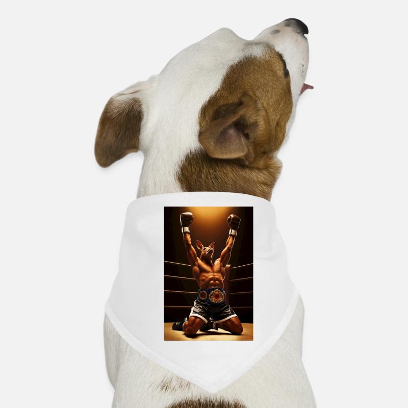 Champion Kangaroo Humanoid Boxer Dog Bandana
