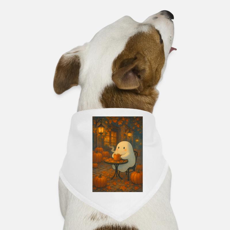 Ghost in autumn Dog Bandana