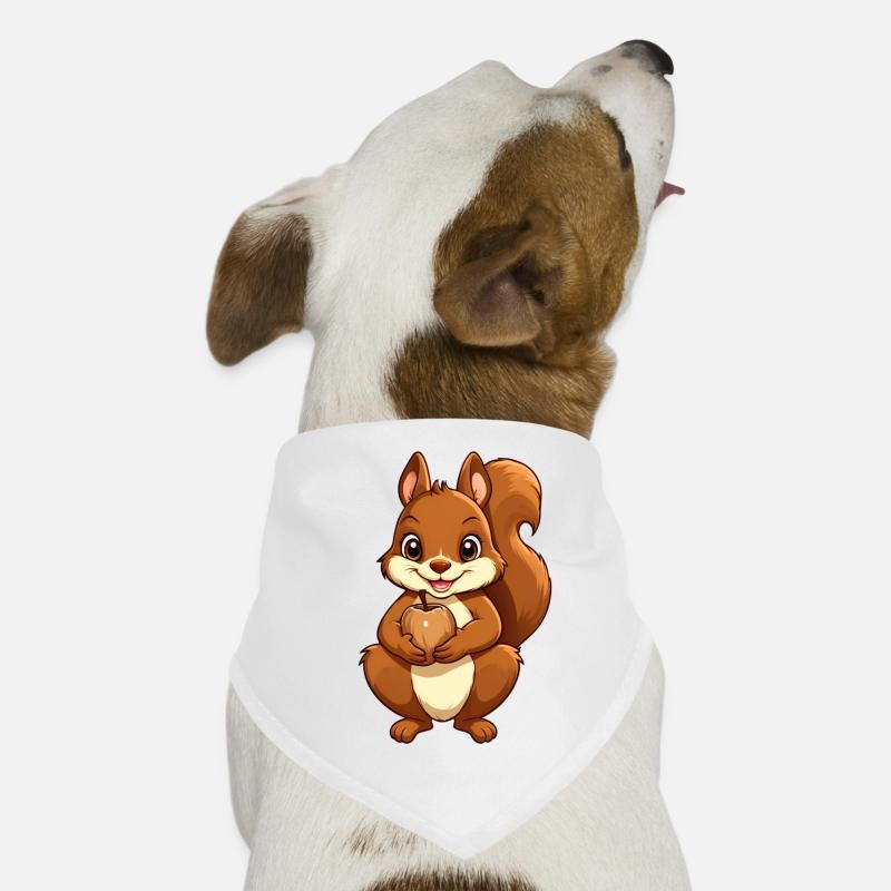 Écureuils en automne Bandana pour chien