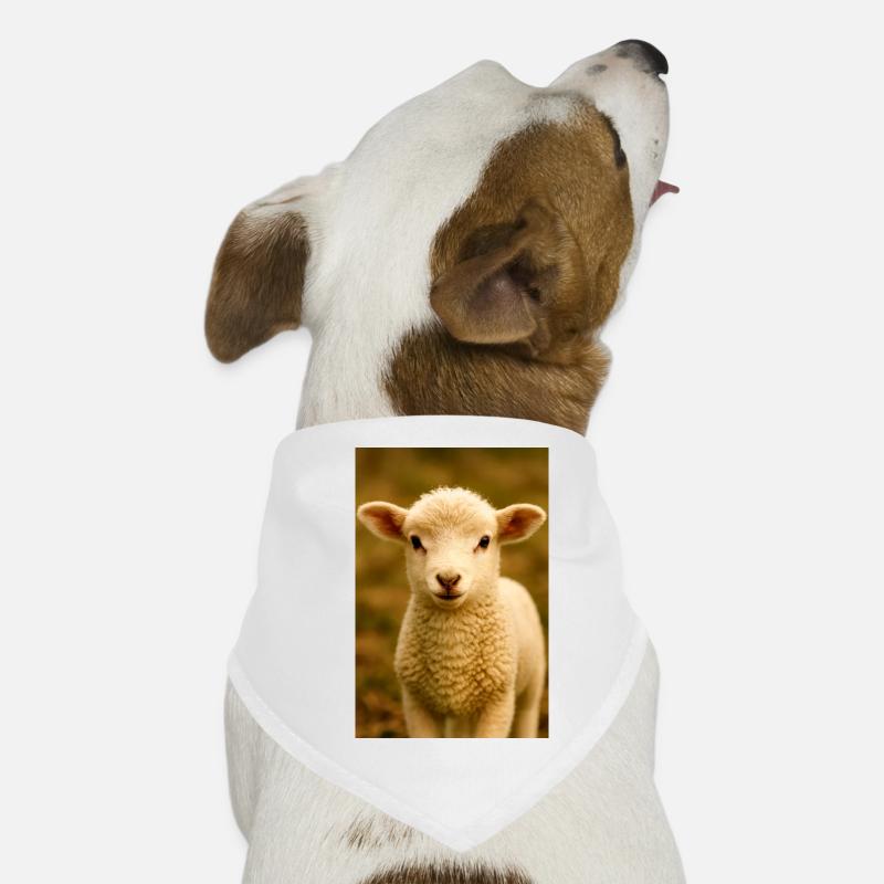 Animals, lambs Dog Bandana