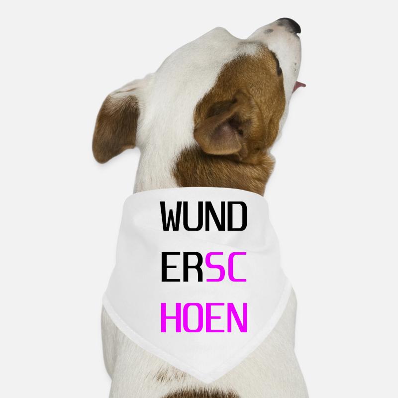 Wunderschoen Hunde-Bandana