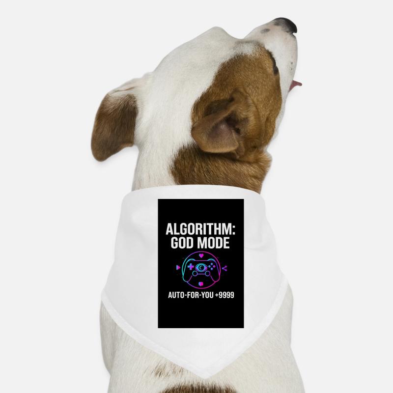 Algorithm God Mode Dog Bandana