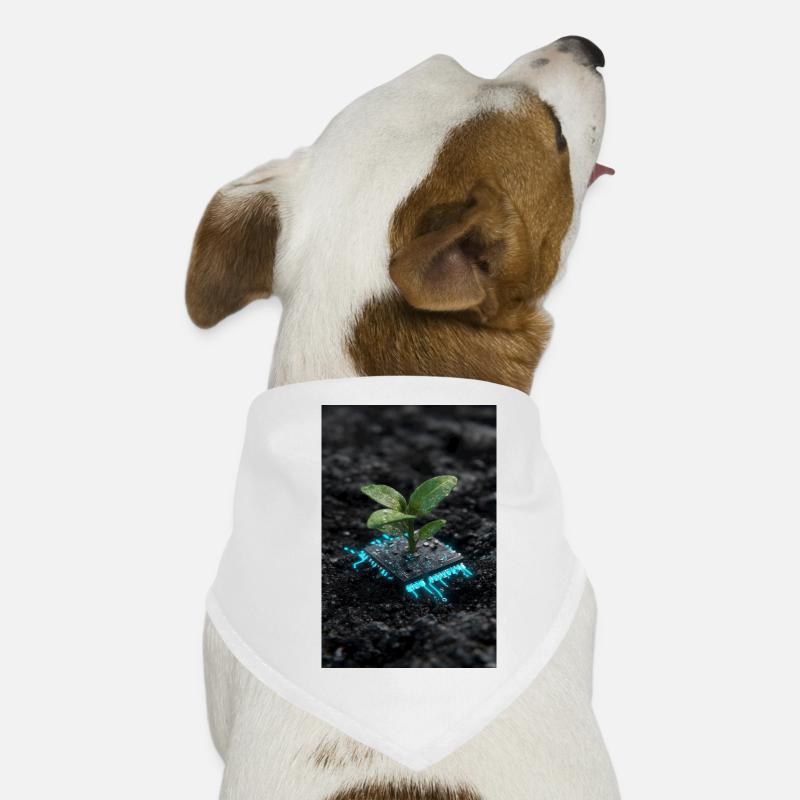 Cyber Seedling on Circuit Core Dog Bandana