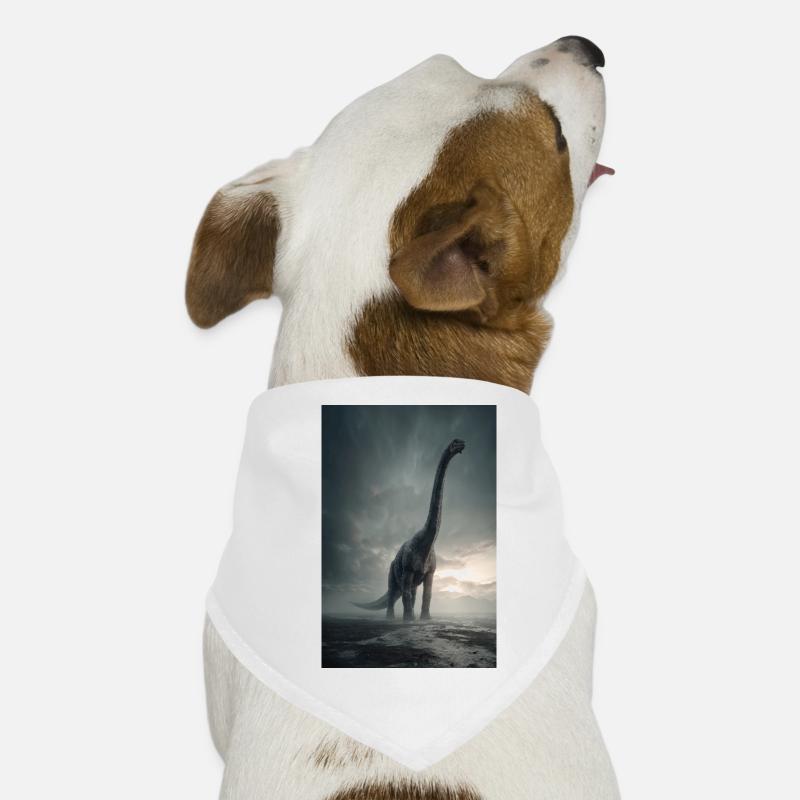 Aube du sauropode brouillé Bandana pour chien