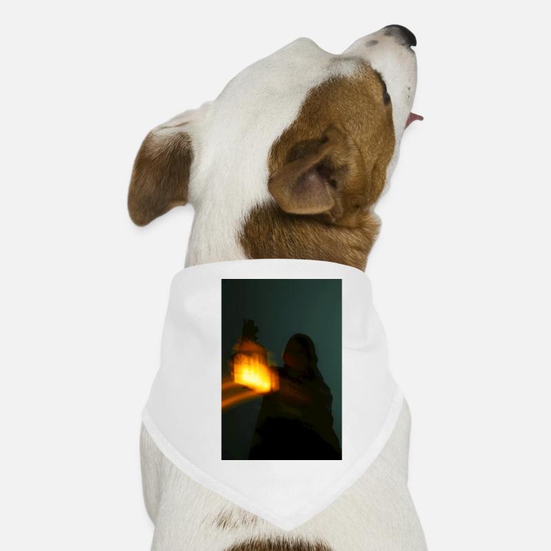 Night light in the shade Dog Bandana