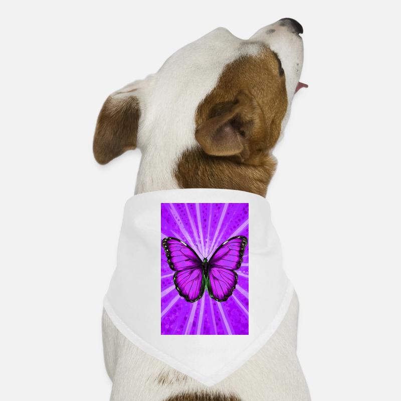 papillon Bandana pour chien