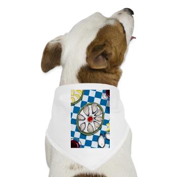 Oyster Party - Hunde-Bandana - Weiß - Vorne