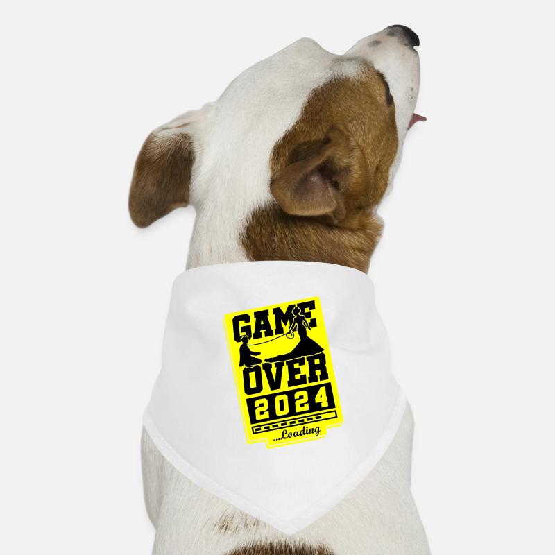 Hochzeit Loading 2024 Game Over Hunde-Bandana