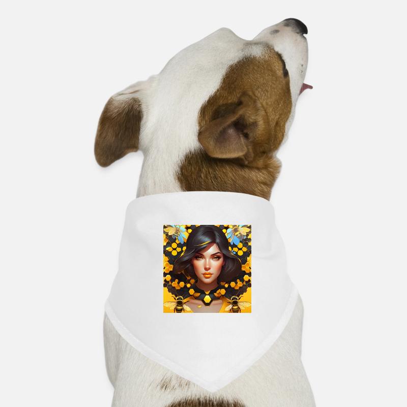 Queen Bee Dog Bandana