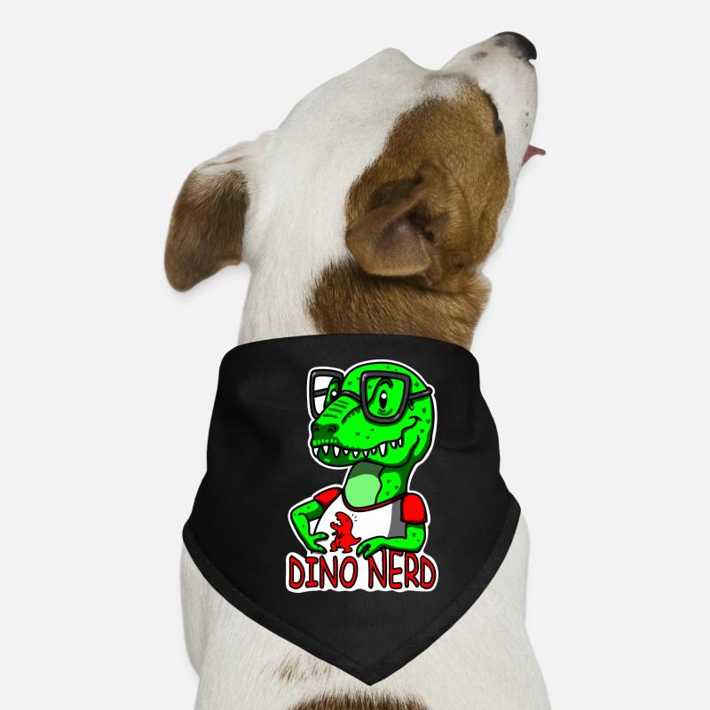 Dino Nerd Dinosaurier T-rex Hunde-Bandana