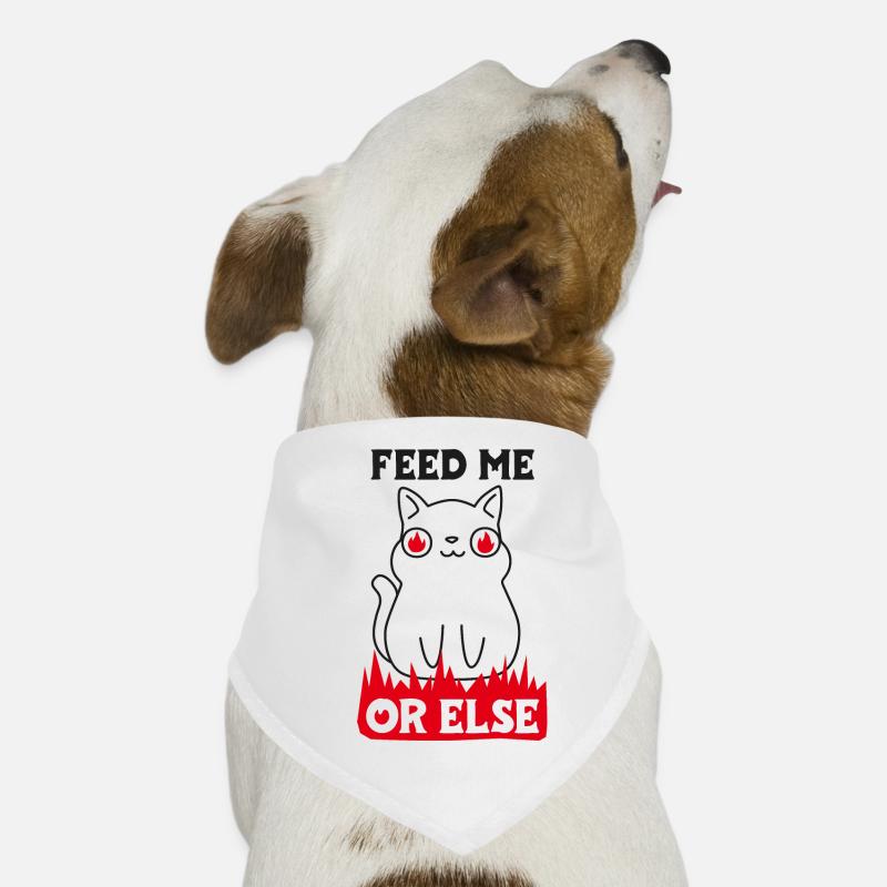 Feed me or else Hunde-Bandana