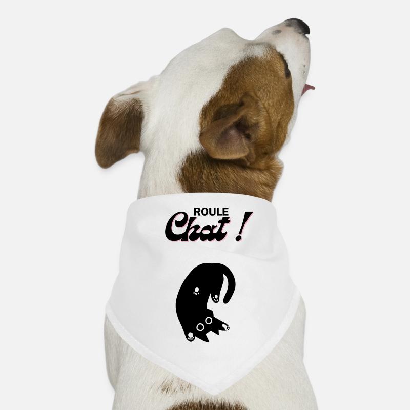 Chat en roue libre ! Bandana pour chien