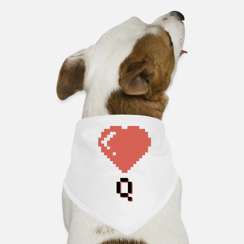 Heart queen Bandana pour chien