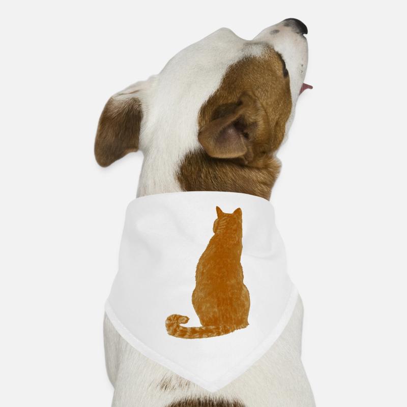 Chat blond Bandana pour chien