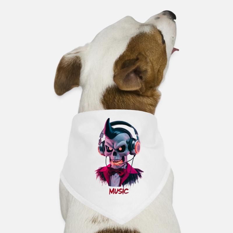 ROCK AUF MUSIK Hunde-Bandana