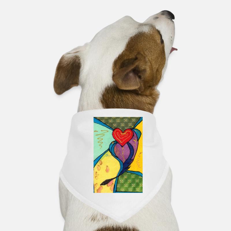 Heart Dog Bandana