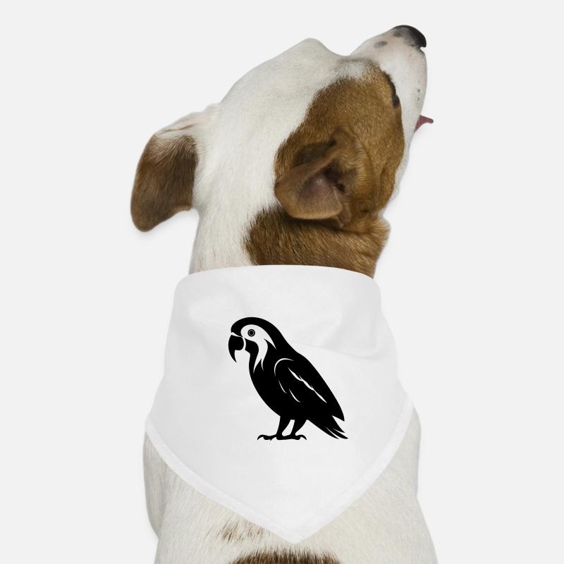 Papagei Hunde-Bandana