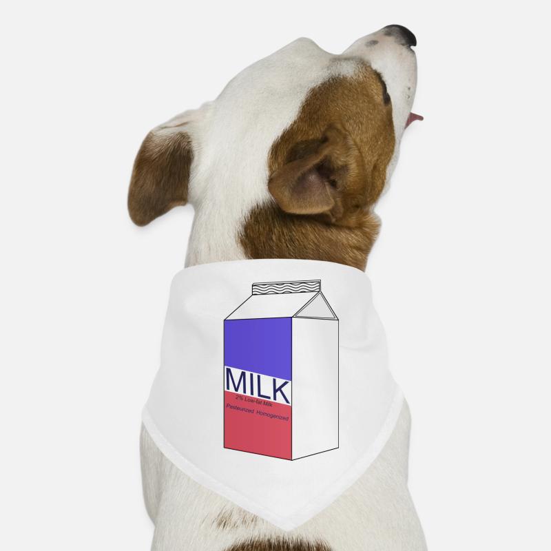 Milch Hunde-Bandana