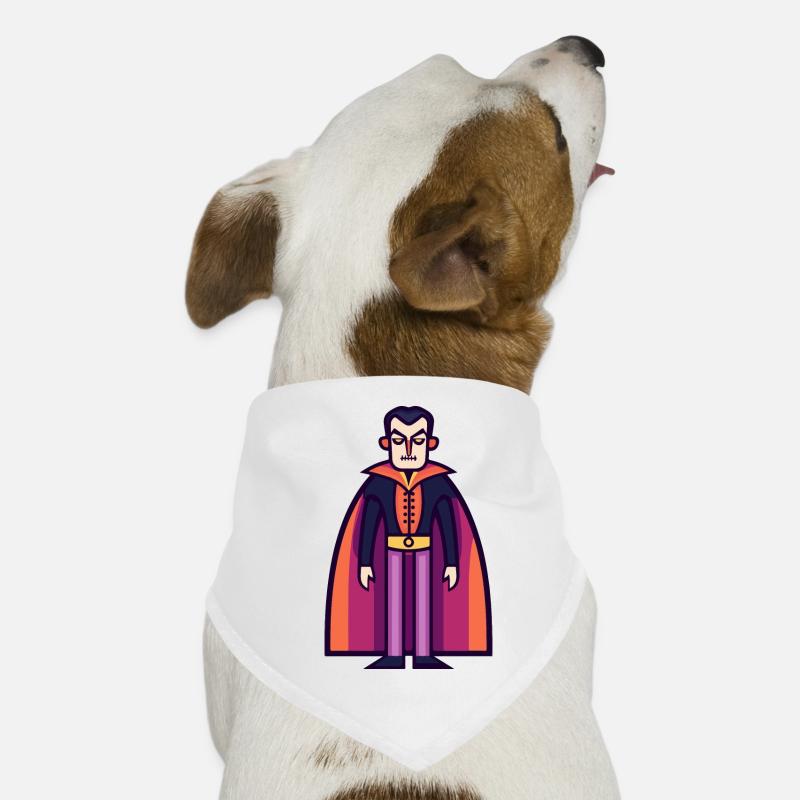 Vampire Halloween Symbol Comic Dog Bandana