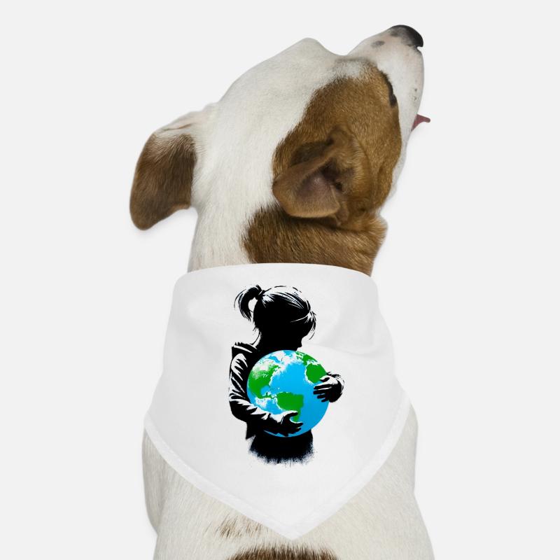Planet Erde Hunde-Bandana