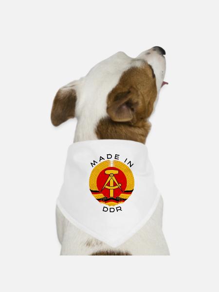 DDR Enfant - Bandana pour chien - blanc - Devant