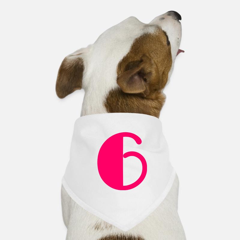 6. 6 YEARS. 6th ANNIVERSARY. 6 YEAR ANNIVERSARY. ANN Dog Bandana