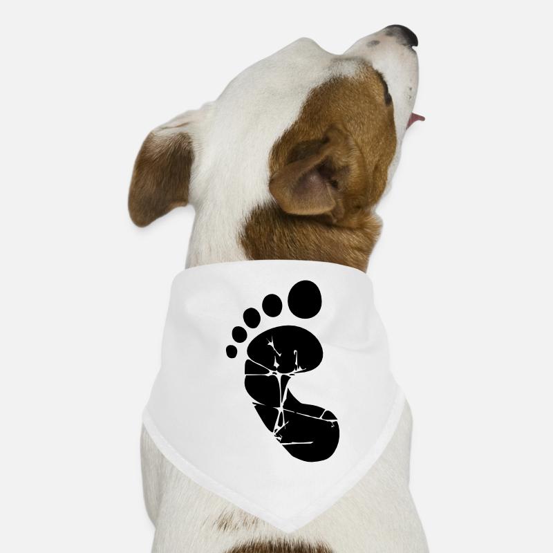 Petit pied de bébé Bandana pour chien