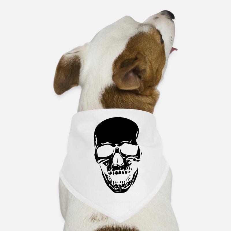 Crâne en vintage Bandana pour chien