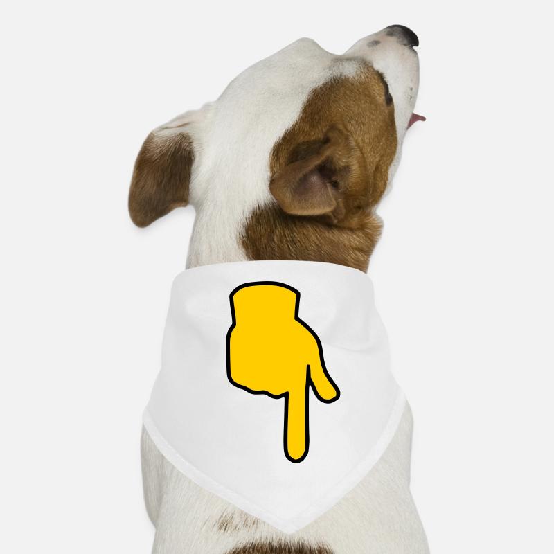 Emoji afficher la couleur de l’esquisse ci-dessous Bandana pour chien
