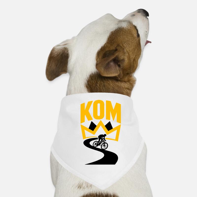 KOM – Segment de sentier de montée de vélo de VTT Korona Bandana pour chien