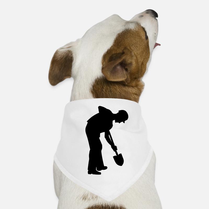 Hard Working Groundworker – Digging Crew Dog Bandana