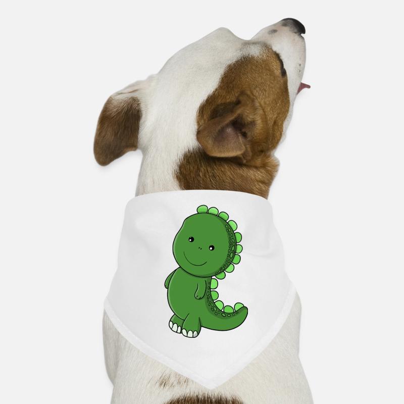 Emerald Dino Charm Dog Bandana