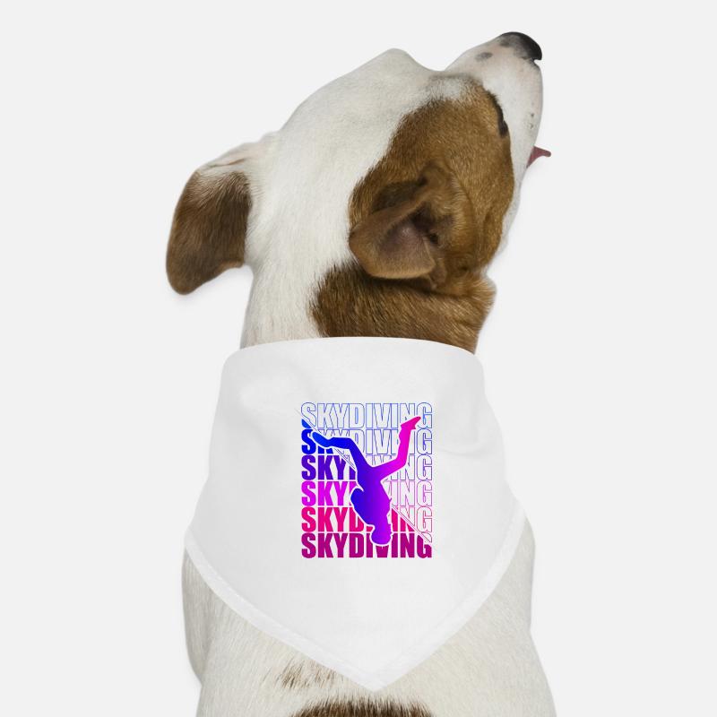 Skydive Freefly Skydiver Shirt Skydiving Dog Bandana