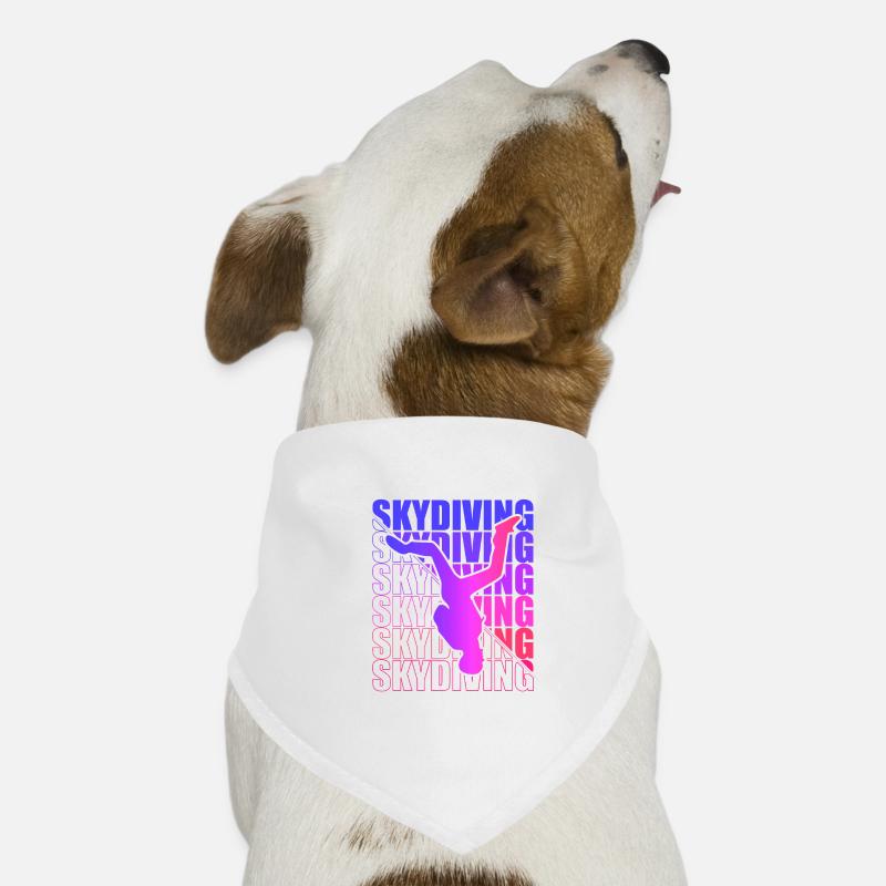 Parachutisme Freefly Chemise Parachutisme Bandana pour chien