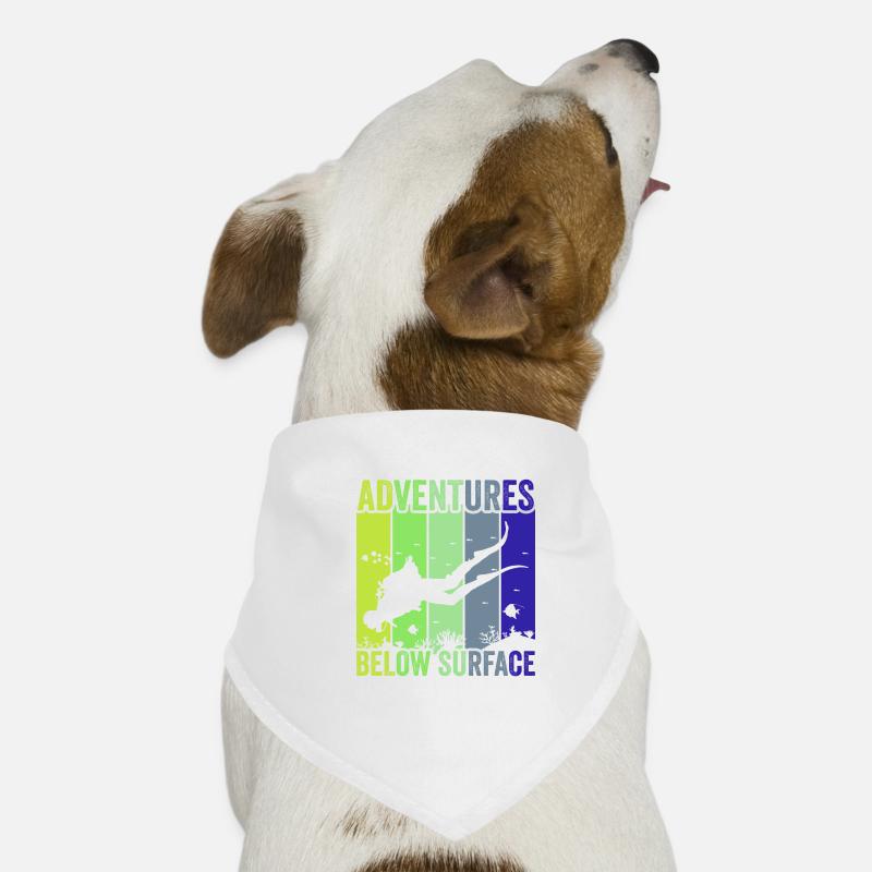 Plongée sous-marine, Plongée sous-marine, Vacances en mer Bandana pour chien