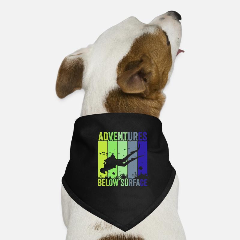 Plongée sous-marine, Plongée sous-marine, Vacances en mer Bandana pour chien