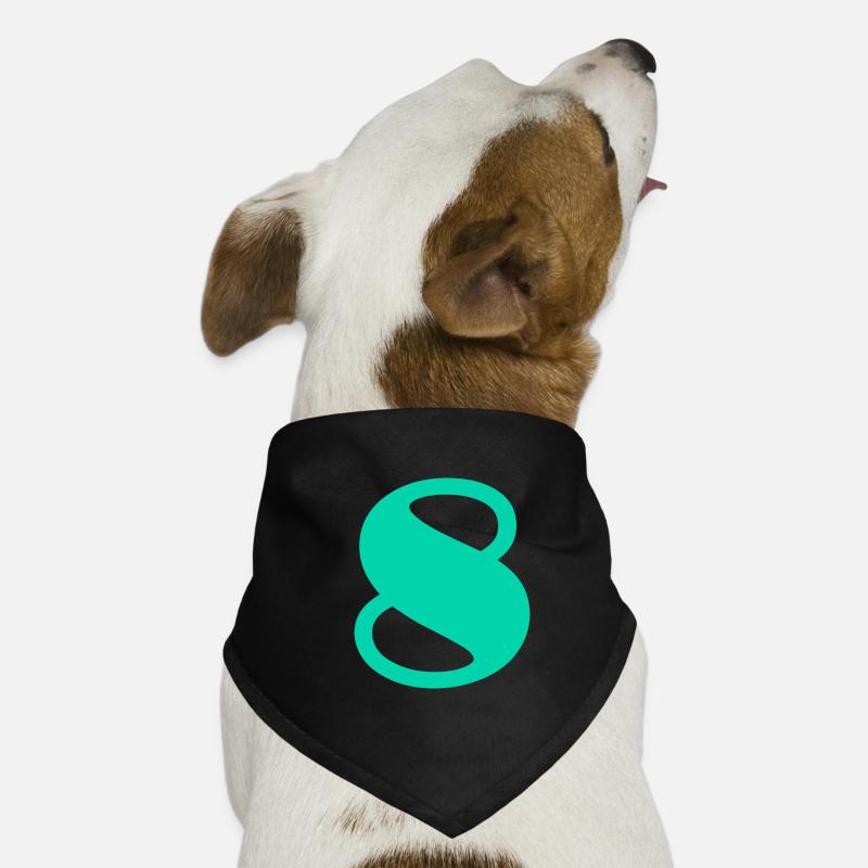 8. 8 JAHRE. 8. JUBILÄUM. GEBURTSTAG 8 JAHRE Hunde-Bandana