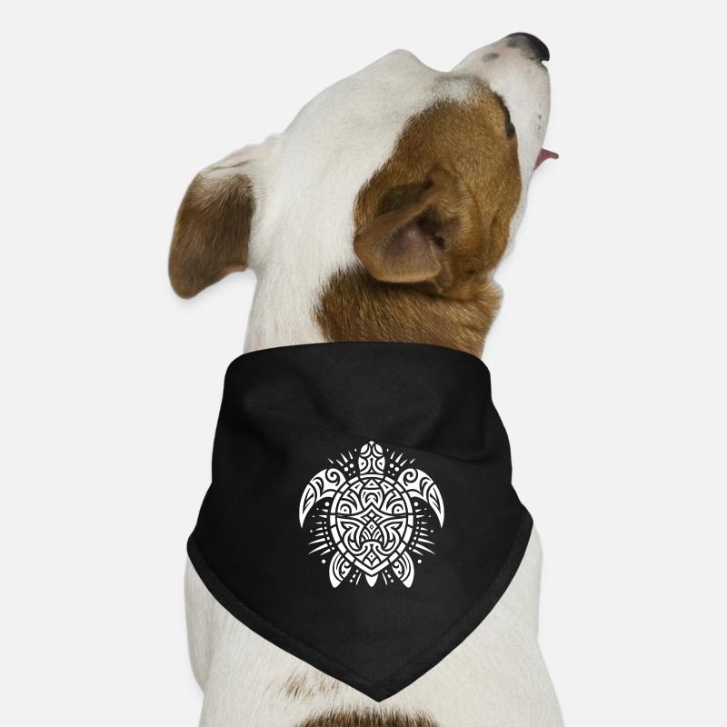 Exceptionally elegant tattoo water turtle Dog Bandana