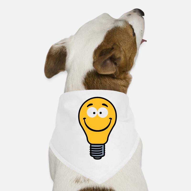 Wacky Lightbulb Dog Bandana