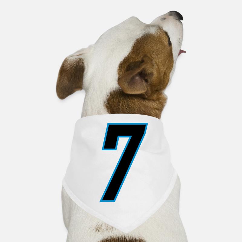 number_7 Hunde-Bandana