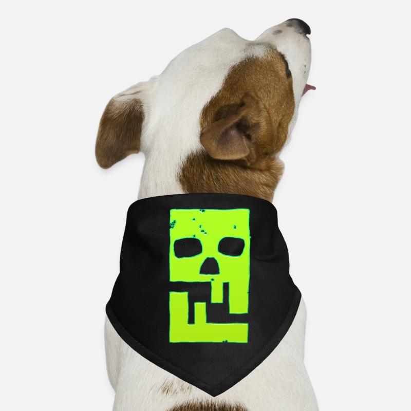 Hacking Hacks Hacker Malware Logo Emblem Hunde-Bandana