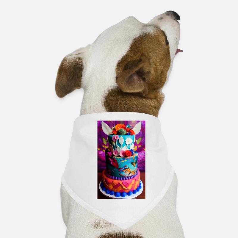 Great cake for celebrating Dog Bandana