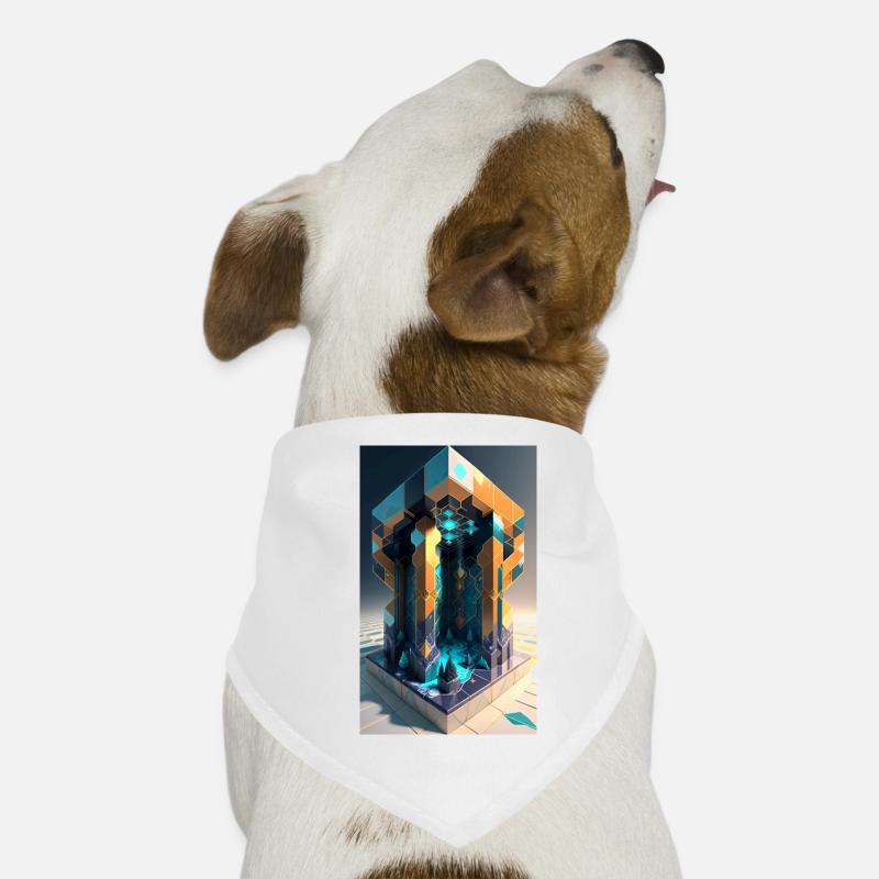 Pixelated Dreams Dog Bandana