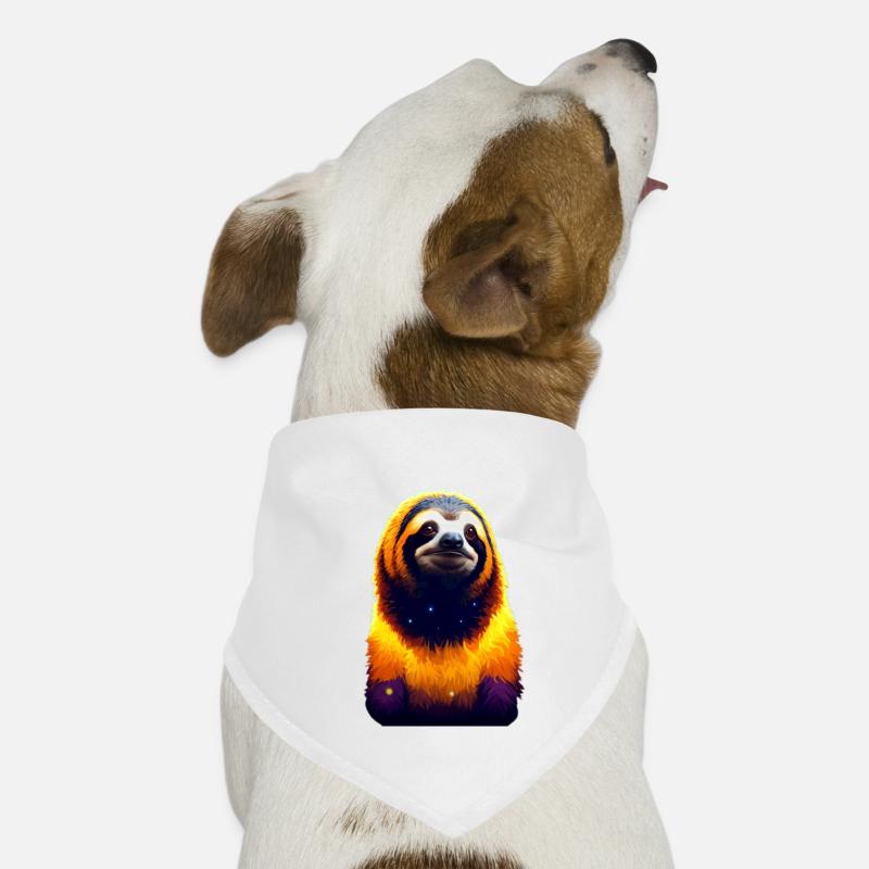 Sleepy Sloth Dog Bandana