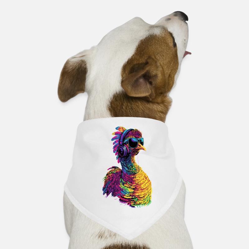 Dinde Poules Oiseaux Dinde Bandana pour chien