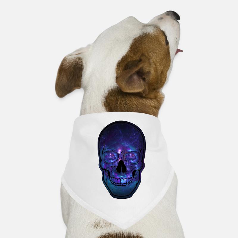 Nébuleuse du Crâne Galactique Bandana pour chien