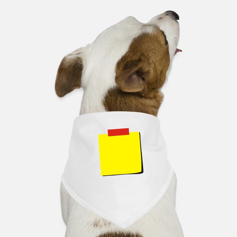 Zettel 3c Hunde-Bandana